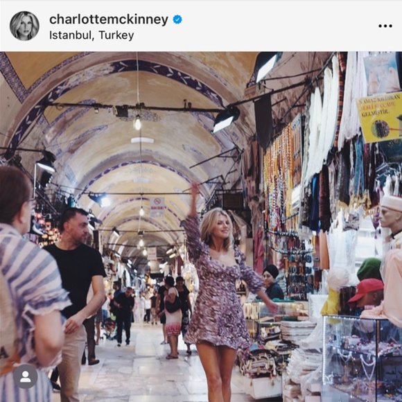 For Love and Lemons Georgia Babydoll Lilac paisley dress - Picture 5 of 10